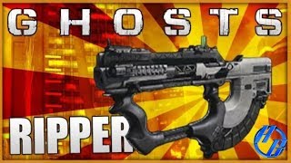 Call of Duty Ghosts - RIPPER GAMEPLAY | New SMG & Assault Rifle Hybrid Gun | Devastation DLC Weapon