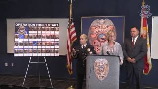 Sarasota Police: Operation Fresh Start Results in 35 Arrests