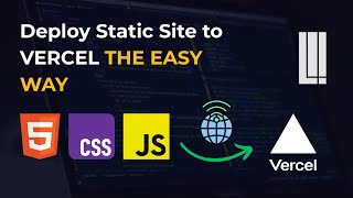 Deploy HTML CSS JS on Vercel (2025) in 3 Minutes!