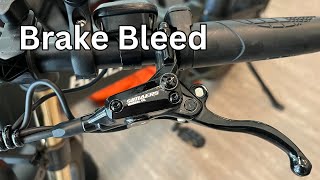 Hydraulic Brake Repair on my Ebike