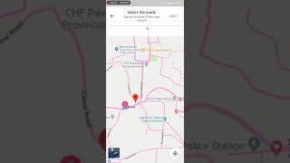 How to update floodded areas and blocked roads in google map .