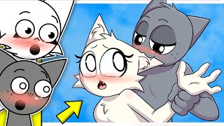 Gray protects Wenda | Incredibox Sprunki Animation Reaction | Wenda x Gray | Sprunki react to tiktok