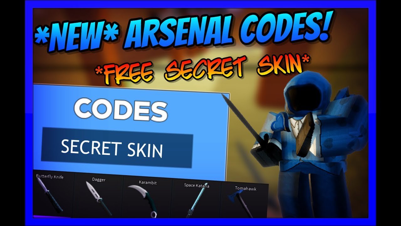 ALL NEW ARSENAL CODES! *ALL WORKING* 2020 [Roblox] - YouTube