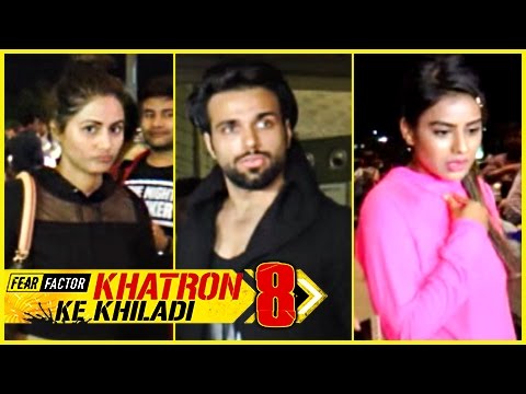 Hina Khan, RIthwik Dhanjani, Nia Sharma Leave For Spain Khatron Ke Khiladi 8