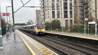 Greater Anglia Trains at Ponders End on December 13th 2024