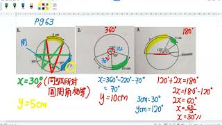 初三第8章圆Mathematics pg63