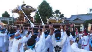 2837館山の祭（１日）館山神社出発・上須賀館山神社の神輿と沼天満神社の神輿。tateyam9206,,,9209b