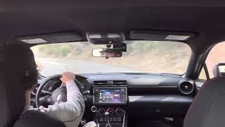 2022 BRZ single lane uphill touge