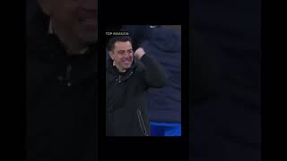 Xavi Reaction after trash Real Madrid 0-4 Barcelona ❤️💙