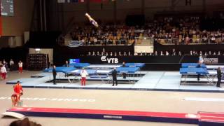 HANCHAROU Uladzislau BLR compulsory Trampoline World Championships 2015