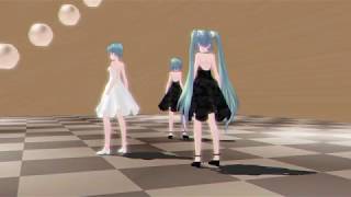 【MMD】URUSaaA愛　～　Tda式初音ミク 背中開きワンピドレス  ～