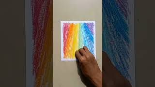 easy oil pastels drawing #shorts #viral