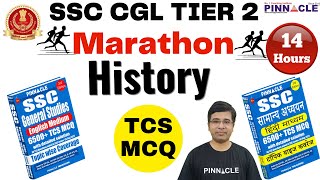 History | Marathon | 14 Hours | SSC CGL Tier 2 | Pinnacle General Studies 6500 Book | TCS |Section 2