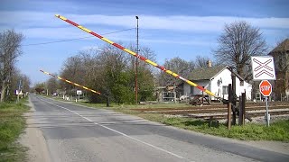 Spoorwegovergang Alibunar (Алибунар) (SRB) // Railroad crossing // Железнички прелаз