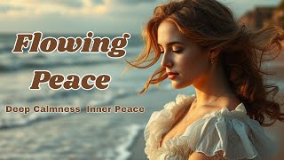 Flowing Peace | Deep Calmness , Inner Peace | Musical Beats  😌🎶