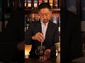 kenshi oba（bar cacoi／tokyo）sweet and deep aroma of bushmills single malt 10year