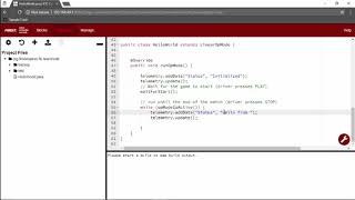 Introduction to FTC OnBot Java