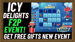 New News Event Icy Delights Get Free Gifts Lords Mobile #lordsmobile #aladdinlive #cocacola