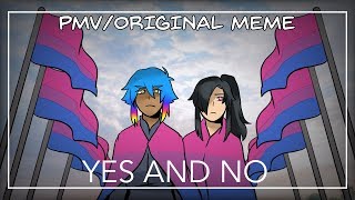 YES AND NO (ft. Pinq) | Meme/PMV - Biphobia \u0026 Bisexual awareness (Trigger warning)