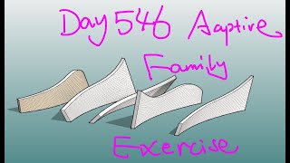 Revit Exercise (Day 546) - Adaptive Family Exercise