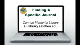 Find Journal Title