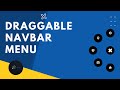 Draggable Navbar Menu | Visual Studia Code | Graphio Codex