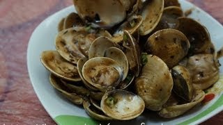 香港家庭食譜 :  豉椒炒蜆 | 廣東話