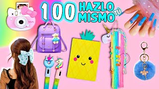 100 IDEAS HAZLO TÚ MISMO – TRUCOS FÁCILES Y PROYECTOS QUE FÁCILMENTE PUEDES HACER EN 5 MINUTOS