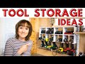 7 Easy Tool Shed/Workshop Organization Ideas | The Carpenter's Daughter