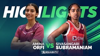 🇪🇬 Orfi v Subramaniam 🇲🇾 | Malaysia Squash Cup 2024 | FINAL HIGHLIGHTS