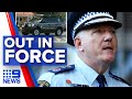 Coronavirus: Police raid public spaces to enforce social distancing | Nine News Australia