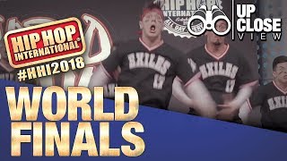 UpClose View: Exiles - USA | Adult Division at HHI's 2018 World Finals