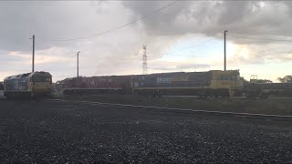 Down 1MP2 Steel￼ With NR74 (GH) NR49 Departing Gheringhap ￼13/3/2022