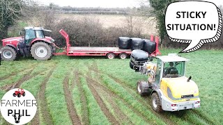 LOADING BALES THE PAUS WAY!!!