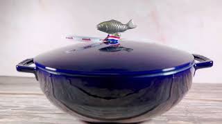 STAUB Blue fish Bouillabaisse Pot