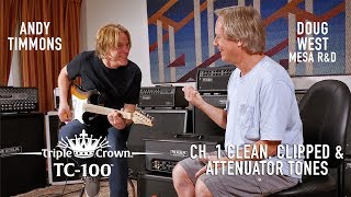 MESA/Boogie TC-100™ Ch. 1 – Andy Timmons \u0026 Doug West – Clean Tones \u0026 Attenuator