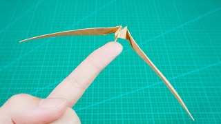 【Daoche】Origami - Balance bird | 教你折一隻好玩的平衡鳥，怎麼動都不會掉下來，超穩！