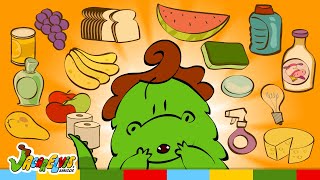 Desenho Infantil: Supermercado + vários clipes do Jacarelvis