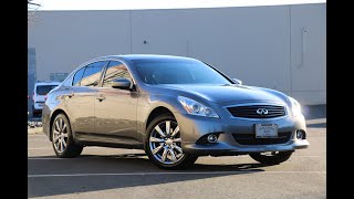 2012 INFINITI G37X Sedan AWD with Performance Exhaust and Intake