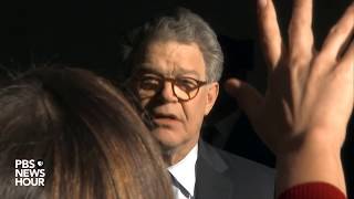 WATCH: Sen. Al Franken holds news briefings about sexual misconduct allegations