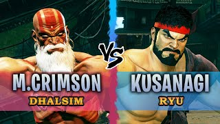 SF6 ▰ Dhalsim ( Mister Crimson ) Vs. Ryu ( Kusanagi )『 Street Fighter 6 』