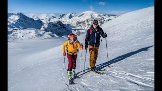 Topptur på ski til Heimdalshøe 1843 moh.