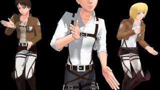 MMD - Attack on Titan dance - Talk Dirty (Cody Carson)