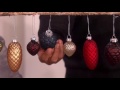 ED On Air S/9 Vintage Pinecones Ornament Set by Ellen DeGeneres on QVC