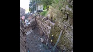 Video 10/? - Stone doorway  - Tom's Root Store rebuild and renovation #rootcellar #heritage