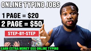 $20 Per Page Online Typing Job | Job For Students | Earn From Home | Earn Money Online (Worldwide)