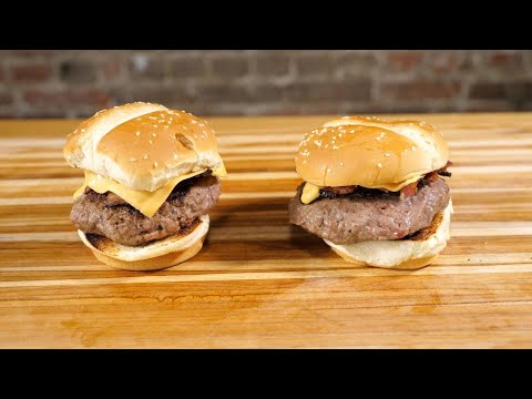 Sous vide bacon and burgers are delicious Sous vide bacon and burgers are delicious