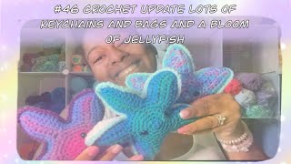 #46 / Crochet Update / Lots of Keychains/ Lots of Bags / A Bloom Of Jellyfish 🪼