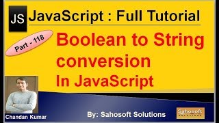 Boolean to String Conversion in JavaScript | JavaScript Full Tutorial in Hindi