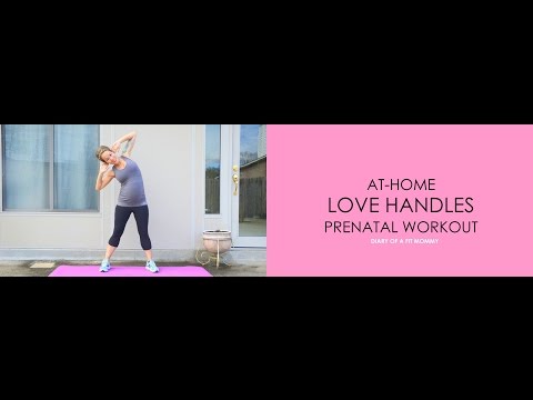 At-Home Love Handles Prenatal Workout At-Home Love Handles Prenatal Workout
